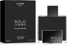 Loewe Solo Loewe Platinum - Туалетная вода — фото N4