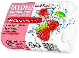Антибактериальное мыло для рук "Клубника" - Clean Hands Antibacterial Bar Soap — фото N1
