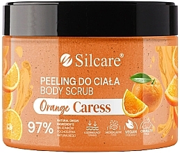 Скраб для тела - Silcare Orange Caress Body Scrub — фото N1