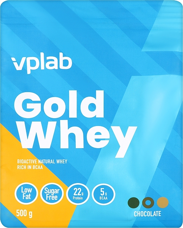 Протеин "Шоколад" - VPlab Gold Whey — фото N1