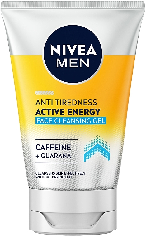 Гель для умывания против усталости "Активная энергия" - NIVEA MEN Anti Tiredness Active Energy Face Cleansing Gel — фото N1