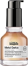 Профессиональное масло для уменьшения ломкости и нежелательного изменения цвета - L'Oreal Professionnel Serie Expert Metal Detox Oil — фото N1