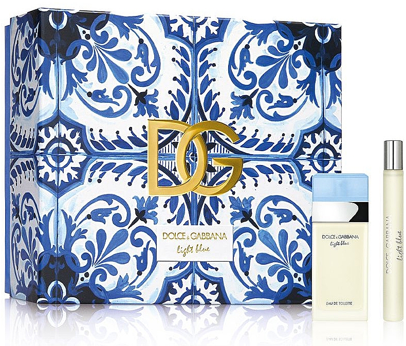 Dolce & Gabbana Light Blue - Набір (edt/25ml + edt/10ml) — фото N1