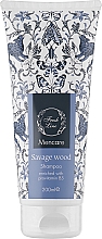 Подарочный набор для мужчин "Дикий лес" - Fresh Line Mencare Savage Wood (sh/gel/250ml + sh/200ml + b/water/100ml + soap/120g) — фото N3