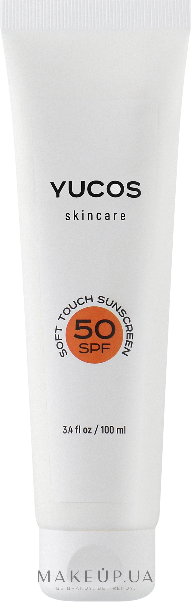 Сонцезахисний крем для тіла SPF 50 - Yucos Soft Touch Sunscreen SPF 50 — фото 100ml