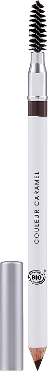 Олівець для брів зі щіточкою - Couleur Caramel Eyebrow Pencil