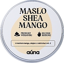 Парфумерія, косметика Масло ши для обличчя й тіла "Манго" - Auna Shea Mango Butter