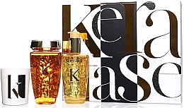 Духи, Парфюмерия, косметика Набор - Kerastase Elixir Ultime Luxury Gift Set (shmp/250ml + h/oil/100ml + candle/100g)