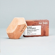 Универсальное твердое мыло для тела и волос с экстрактом коры дуба и плюща - Les Bois Le Pain Du Voyageur Oak & Ivy Hair & Body Cleansing Bar — фото N4