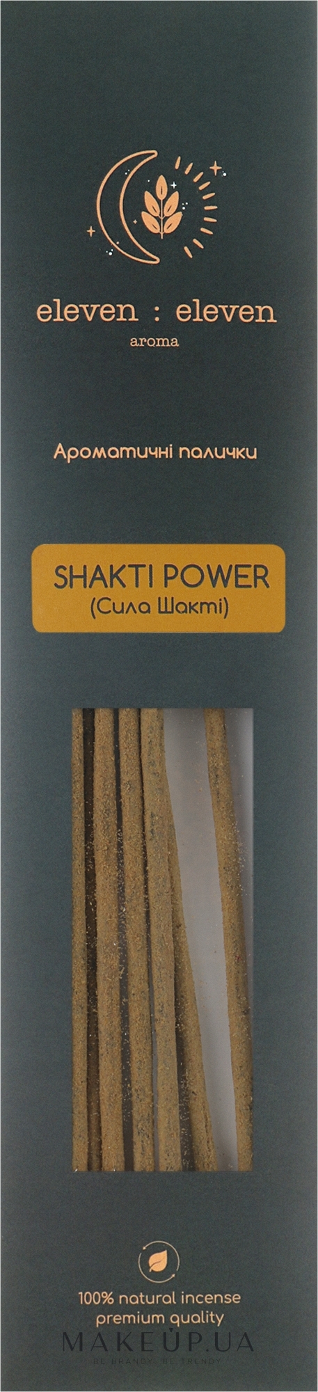 Аромапалочки "Сила Шакти" - Eleven Eleven Aroma Shakti Power Aroma Sticks — фото 10шт