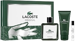 Духи, Парфюмерия, косметика Lacoste Original Eau De Parfum - Набор (edp/100ml + sh/gel/100ml + edp/7,5ml)