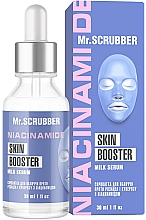 Парфумерія, косметика Сироватка для обличчя проти розацеа і куперозу, з ніацинамідом - Mr.Scrubber Face ID. Niacinamide Skin Booster Milk Serum