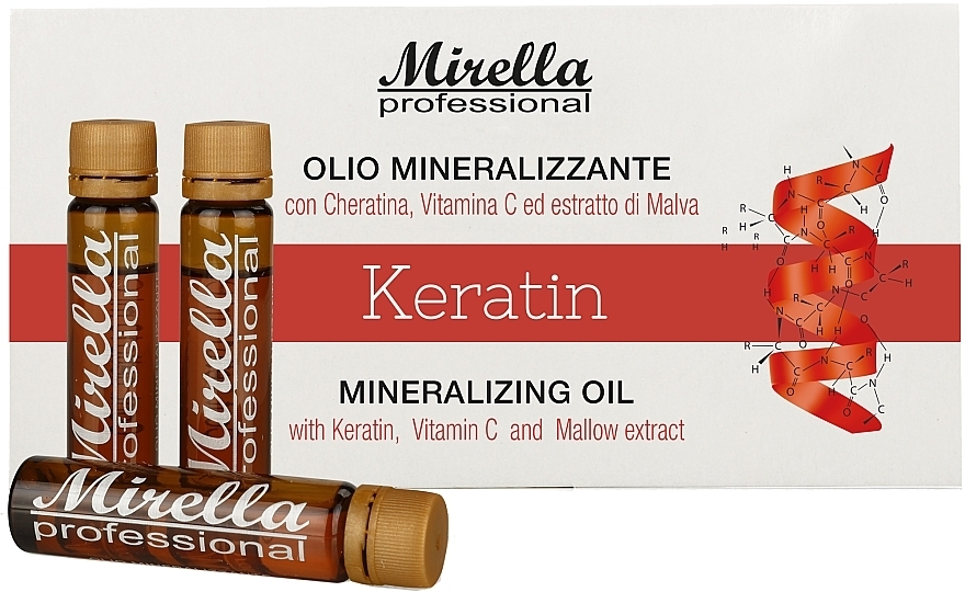 Минерализированное масло для волос - Mirella