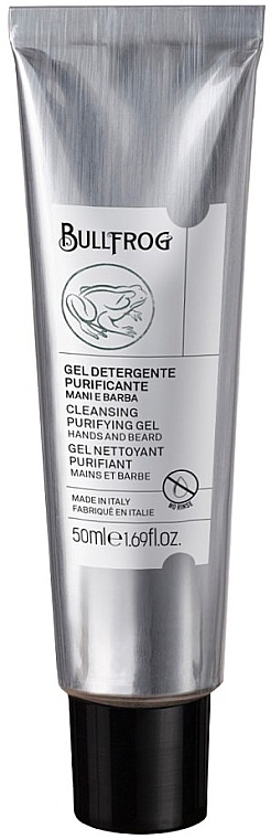 Очищающий гель для бороды и рук - Bullfrog Cleansing Purifying Gel — фото N1