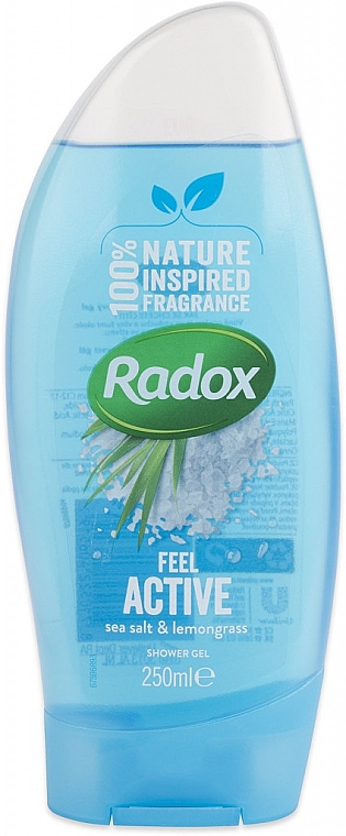Гель для душу - Radox Feel Active Shower Gel — фото N1
