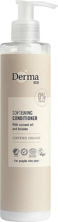 Кондиціонер для волосся - Derma Eco Softening Conditioner — фото N1
