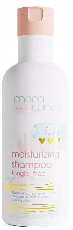 Детский увлажняющий шампунь - Mom And Who KIds Moisturizing Shampoo Tangle Free — фото N1