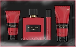 Mauboussin Pour Lui In Red - Набор (edp/100ml + sh/gel/90ml + sh/gel/50ml + edp/20ml) — фото N1