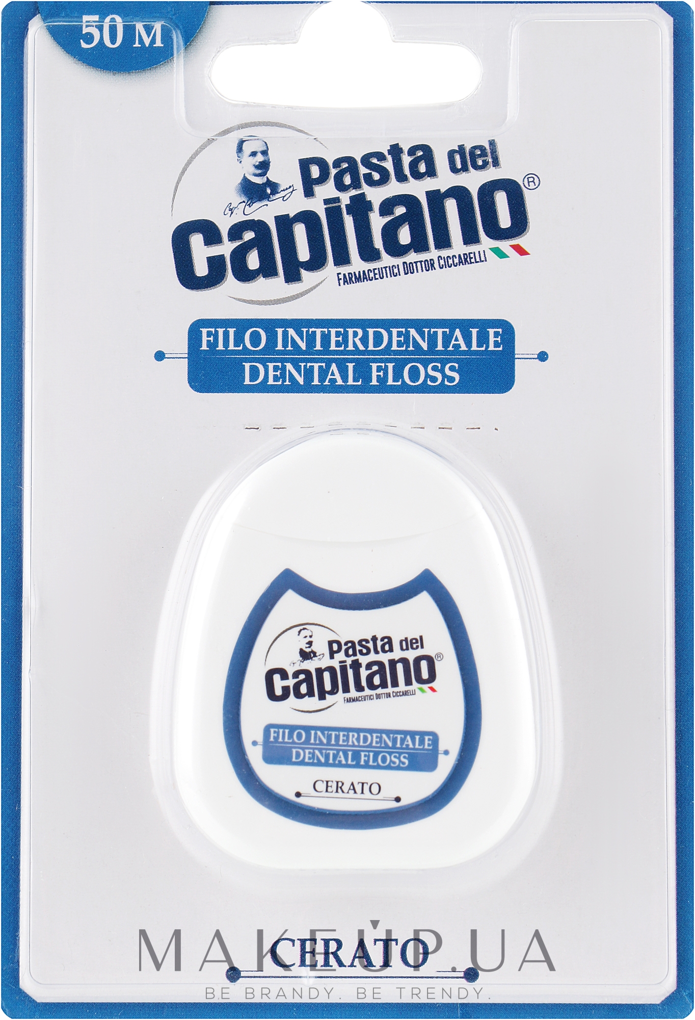 Зубная нить - Pasta Del Capitano Dental Floss — фото 50м