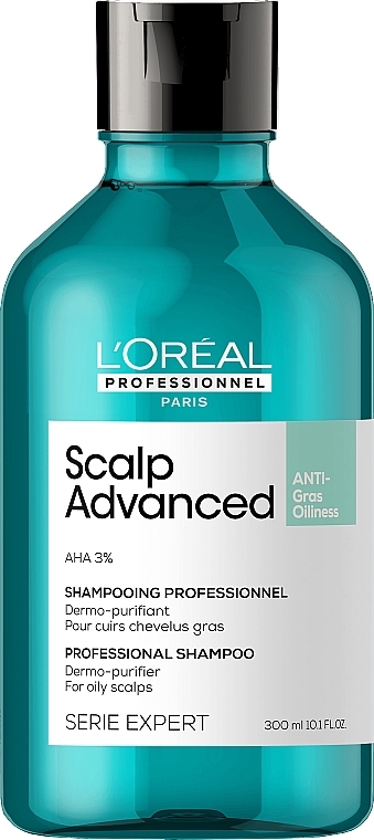 Професійний очищувальний шампунь для схильного до жирності волосся - L'Oreal Professionnel Scalp Advanced Anti-Oiliness Shampoo — фото N1