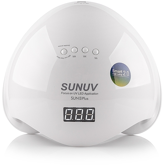 Лампа 48W UV/LED, біла - Sunuv Sun 5 Plus — фото N1