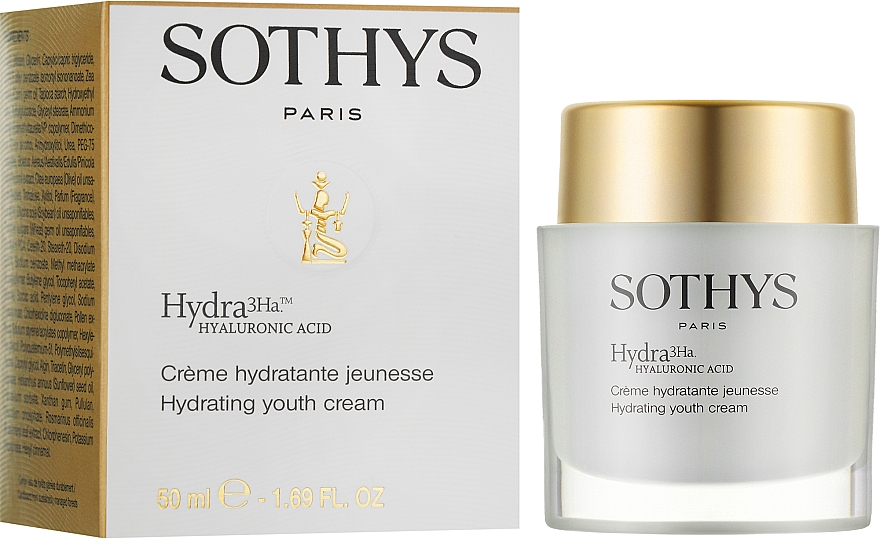 Зволожувальний крем для обличчя - Sothys Hydrating Youth Cream — фото N2