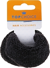 Резинки для волос 66498, темно-серые - Top Choice — фото N1