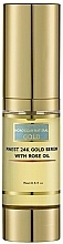 Парфумерія, косметика Сироватка для обличчя - Moroccan Natural Gold Finest 24k Gold Serum with Rose Oil