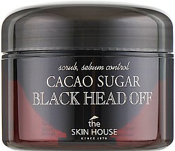 Скраб проти чорних цяток з коричневим цукром і какао - The Skin House Cacao Sugar Black Head Off — фото N2
