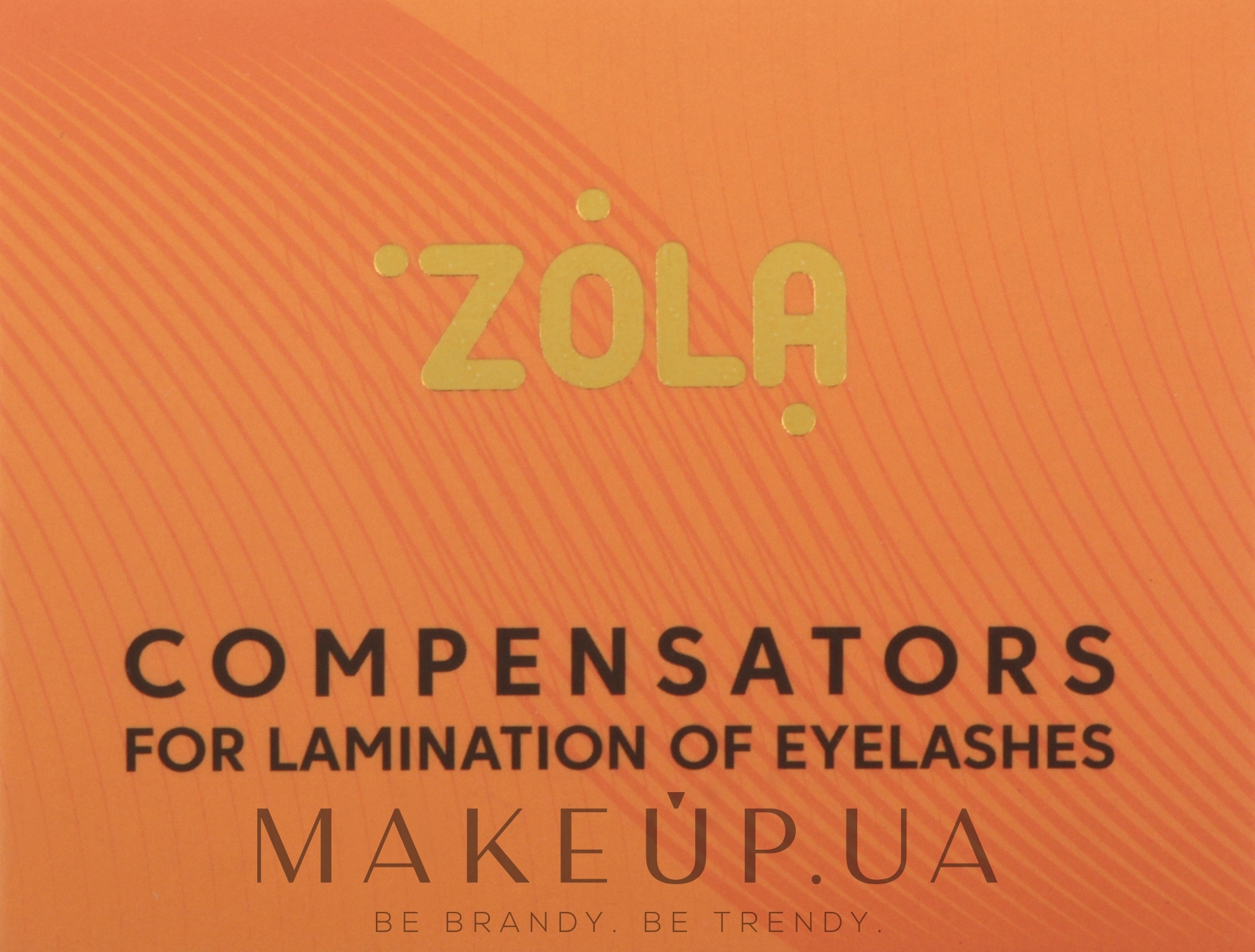 Компенсатори для ламінування вій, помаранчеві - Zola Compensators For Lamination Of Eyelashes — фото 2шт