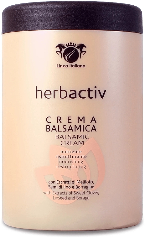 Нежирный крем-ополаскиватель - Linea Italiana Herbactiv Non Greasy Cream Rinse — фото N2