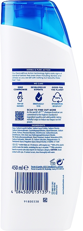 Шампунь-кондиціонер проти лупи - Head & Shoulders 2In1 Shampoo & Conditioner Classic Clean — фото N2