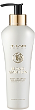 Духи, Парфюмерия, косметика Шампунь для коррекции цвета и восстановления - T-Lab Professional Blond Ambition Purple Shampoo