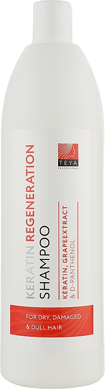 Шампунь для волосся "Кератинова регенерація" - Teya Professional Keratin Regeneration Shampoo