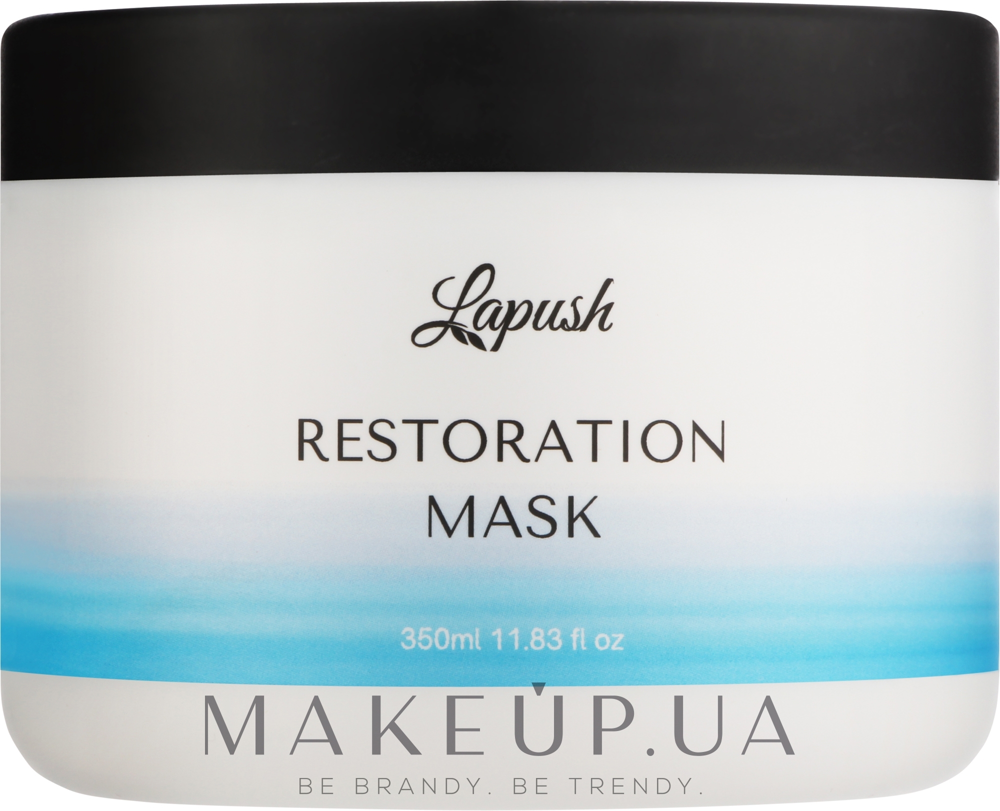 Маска для восстановления волос - Lapush Propolis Shilajit And Sage Concrete Hair Restoration Mask — фото 350ml