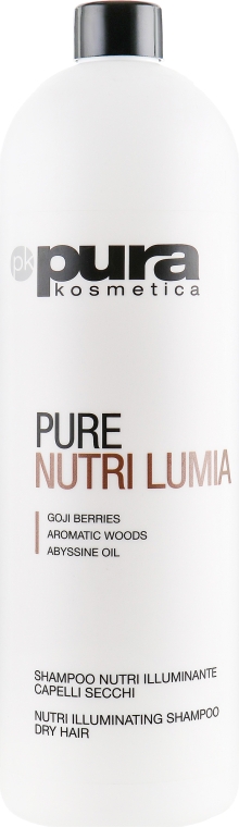 Шампунь для блиску сухого волосся - Pura Kosmetica Nutri Lumia Shampoo — фото N3