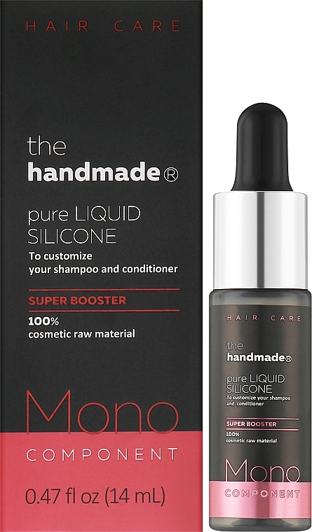 Жидкий силикон для волос - The Handmade Pure Liquid Silicone Super Booster — фото N8