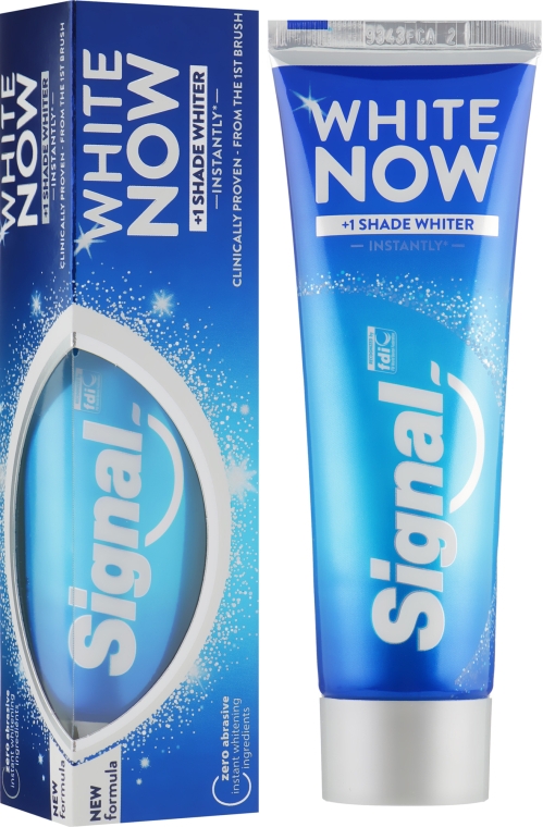 Зубная паста отбеливающая - Signal White Now Toothpaste 