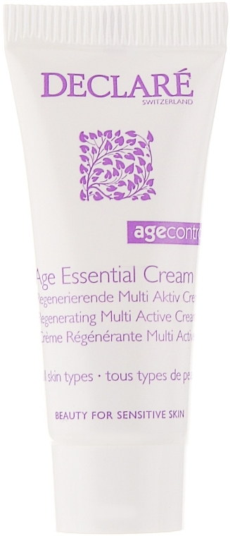 Антивіковий крем на основі екстракту півонії - Declare Age Control Age Essential Cream (пробник)