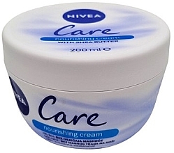 Крем для лица и тела - NIVEA Cream Care With Shea Butter — фото N1