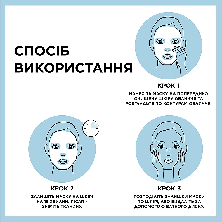 Гиалуроновая тканевая Алоэ-маска для всех типов кожи лица - Garnier Skin Naturals — фото N4