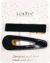 Заколка для волос, черная - Lolita Accessories — фото N1