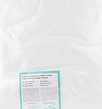Серветки у пачці зі спанлейсу 30х30 см, 100 шт., гладенькі - Doily — фото N2
