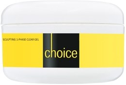 Парфумерія, косметика Моделюючий однофазний прозорий гель - Choice Sculpting 1-Phase Clear Gel