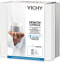 Духи, Парфюмерия, косметика Новогодний набор - Vichy Liftactiv Supreme (f/cr/50ml + f/ser/10ml + f/cr/15ml)