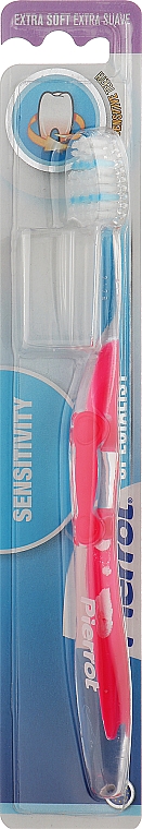 Зубная щетка для чувствительных зубов, розовая - Pierrot Sensitive Teeth