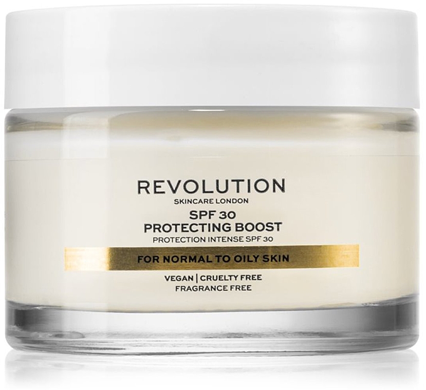 Крем для нормальной и жирной кожи - Revolution Skincare Protecting Boost For Normal To Oily Skin SPF30 — фото N1