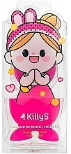 Спонж для макияжа, розовый - KillyS Tamagotchi Girl Pink — фото N1