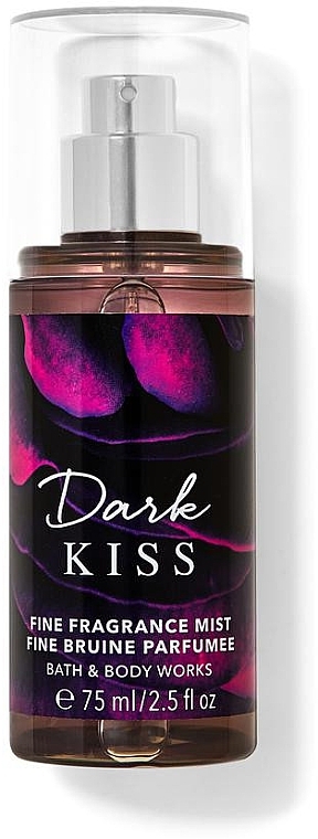 Парфюмированный спрей для тела - Bath and Body Works Dark Kiss Fine Fragrance Mist (travel size) — фото N1