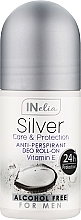 Духи, Парфюмерия, косметика Дезодорант для тела шариковый - Revers Inelia Care&Protection Silver Anti-Perspirant Deo Roll-On